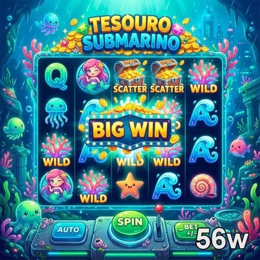 Ilustração de Aproveite a experiência do cassino online com a 56w