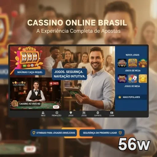 Ilustração de Experimente a excelência do cassino online 56w