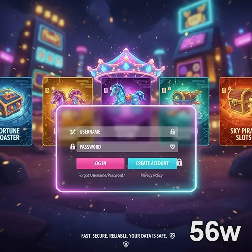 Ilustração de Tente a Sorte com Nossas Slots Diversificadas